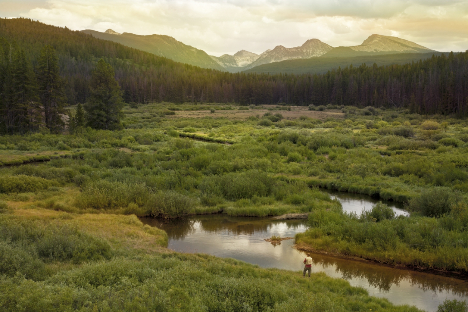 The Beavehead River, Montana