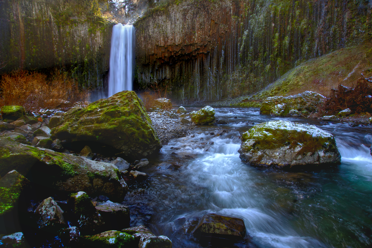 Abiqua Falls - Cascade Mountains, Oregon