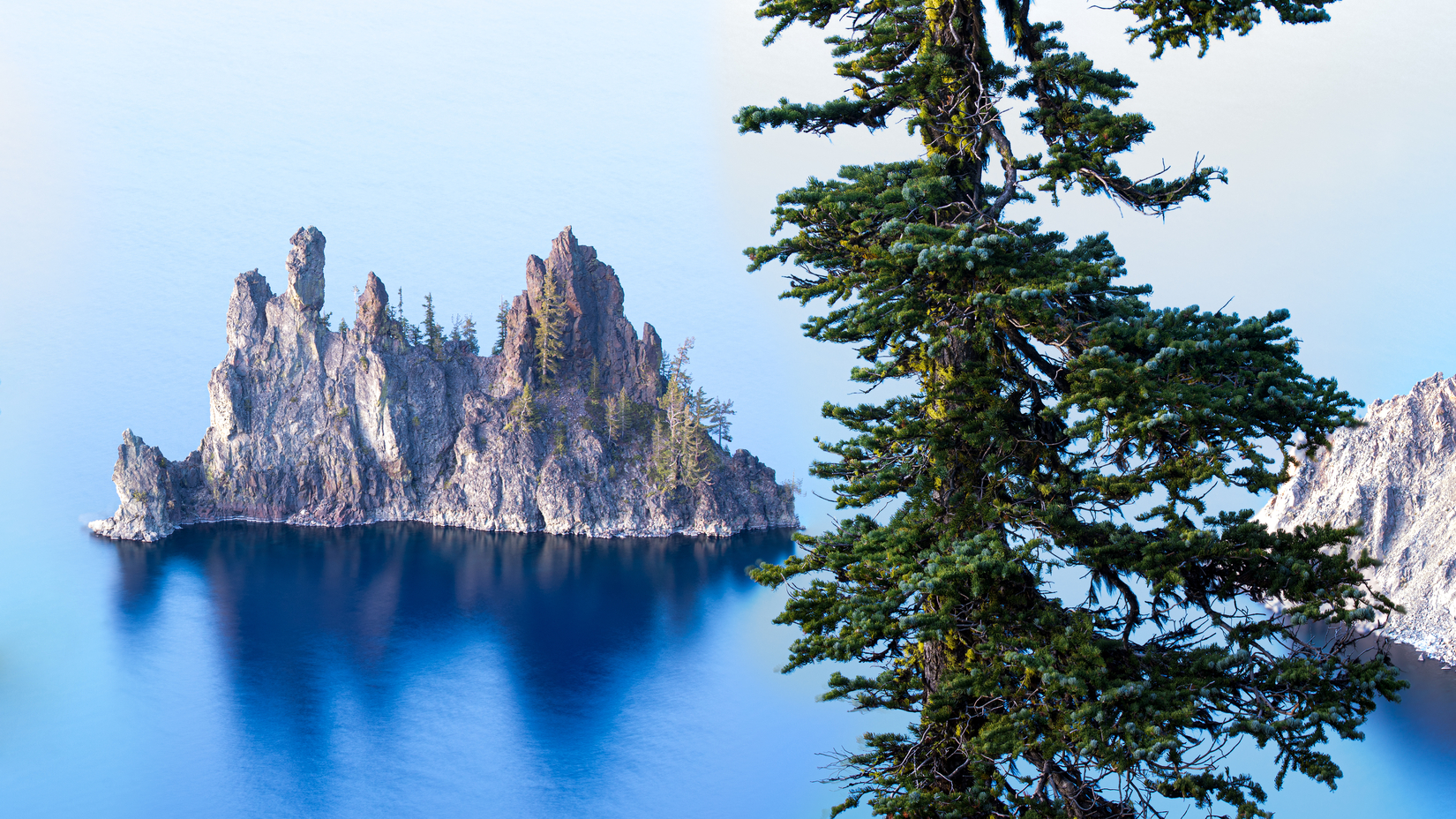 Phantom Ship, Crater Lake NP, Oregon