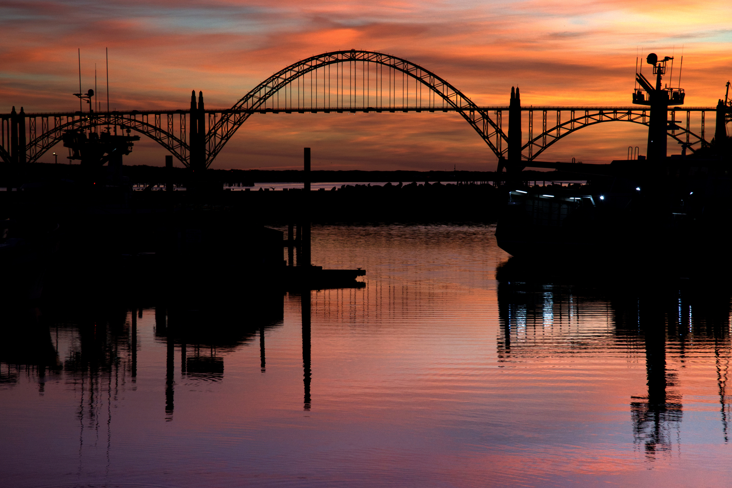 Yaquina Bay Bridge - Newport, Oregon