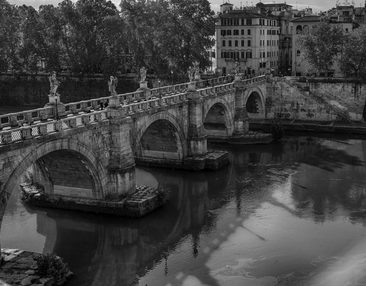 Ponte St. Angelo - Rome, Italy