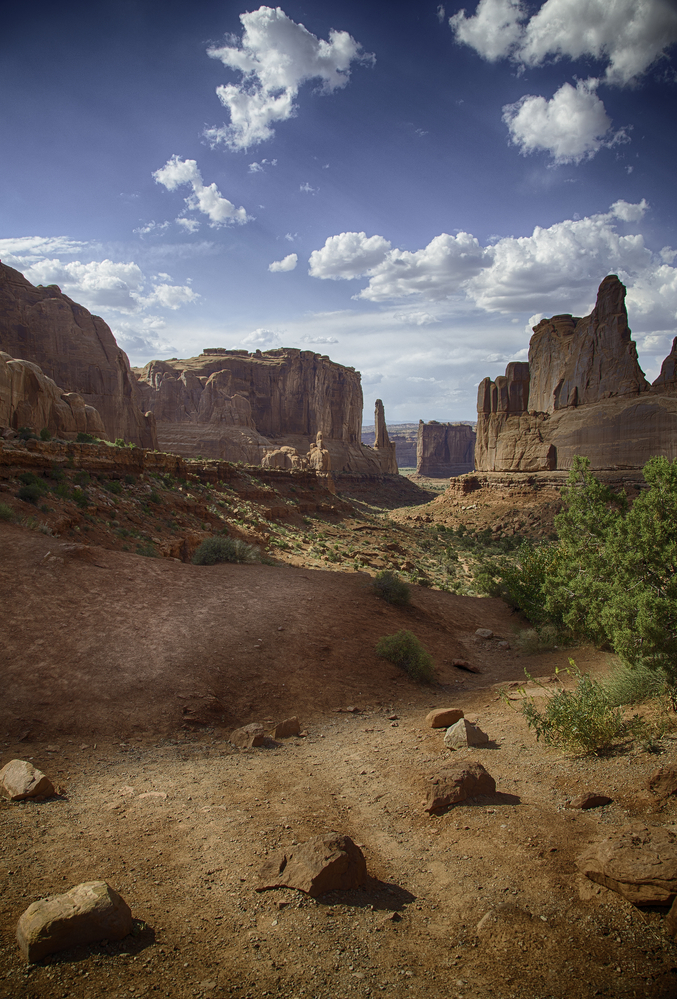 Park Avenue - Arches National Park, Utah