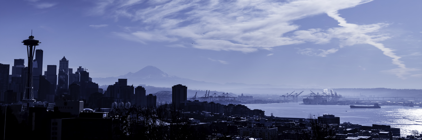 Blue Hour in Seattle, Washington