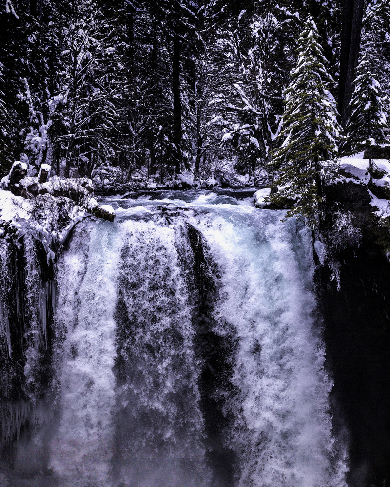 Sahalie Falls, Cascade Range, Oregon