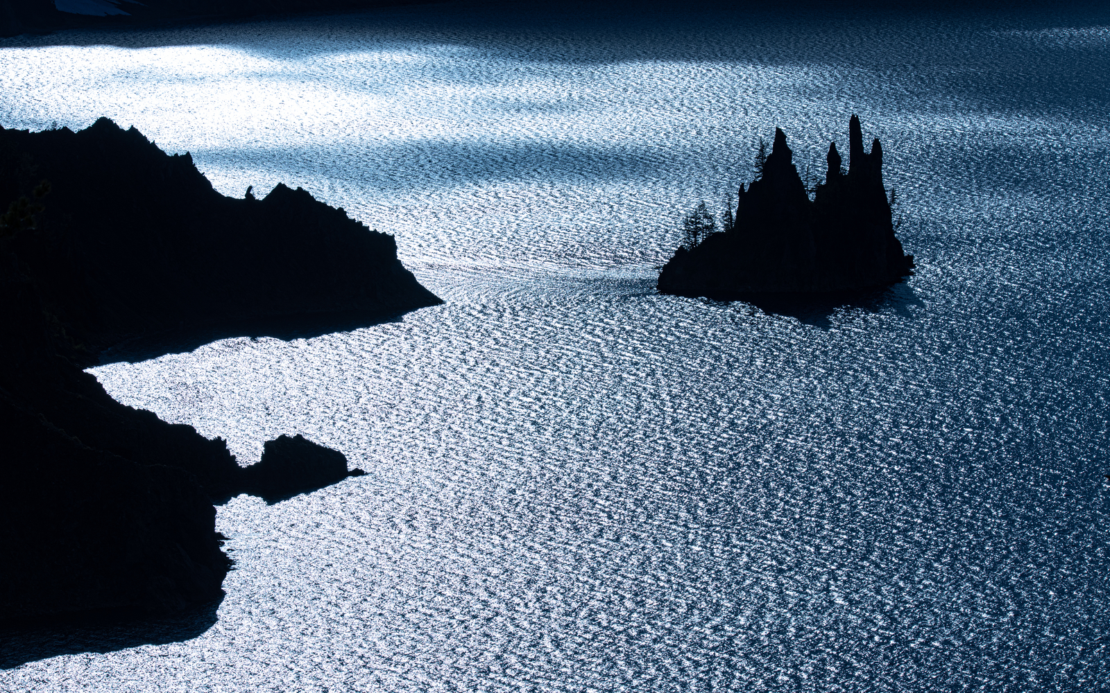 Phantom Ship - Crater Lake National Park, Oregon